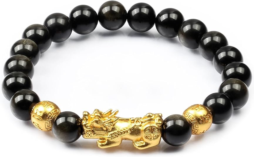Obsidian bracelet